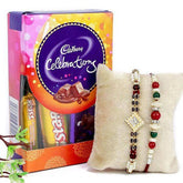 Chocolate Hamper Rakhi Combo - YuvaFlowers