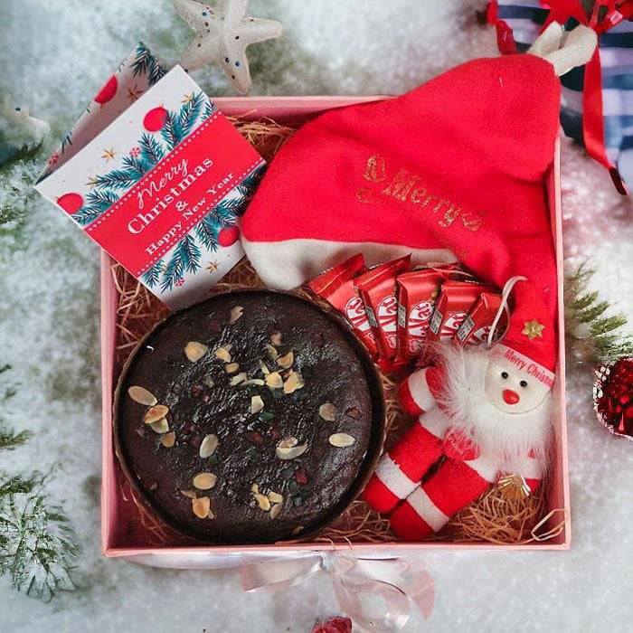 Christmas Sweet Feast Hamper - YuvaFlowers