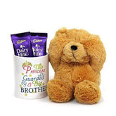 Cute Teddy N Mug for Sister - YuvaFlowers