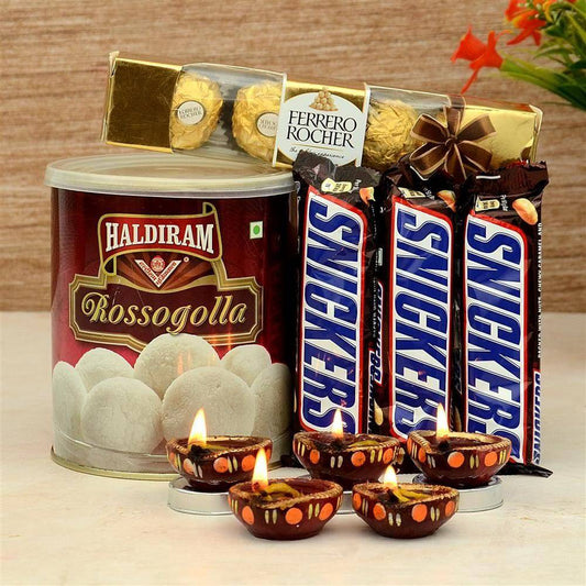 Delicious Diwali Combo - YuvaFlowers