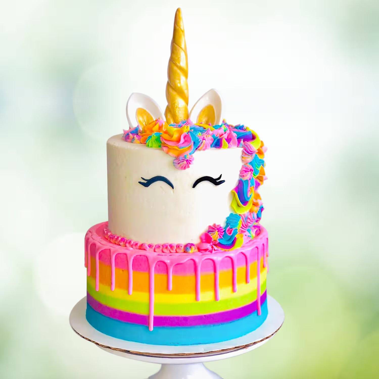 Designer Unicorn Strawberry Vanilla Cake - YuvaFlowers