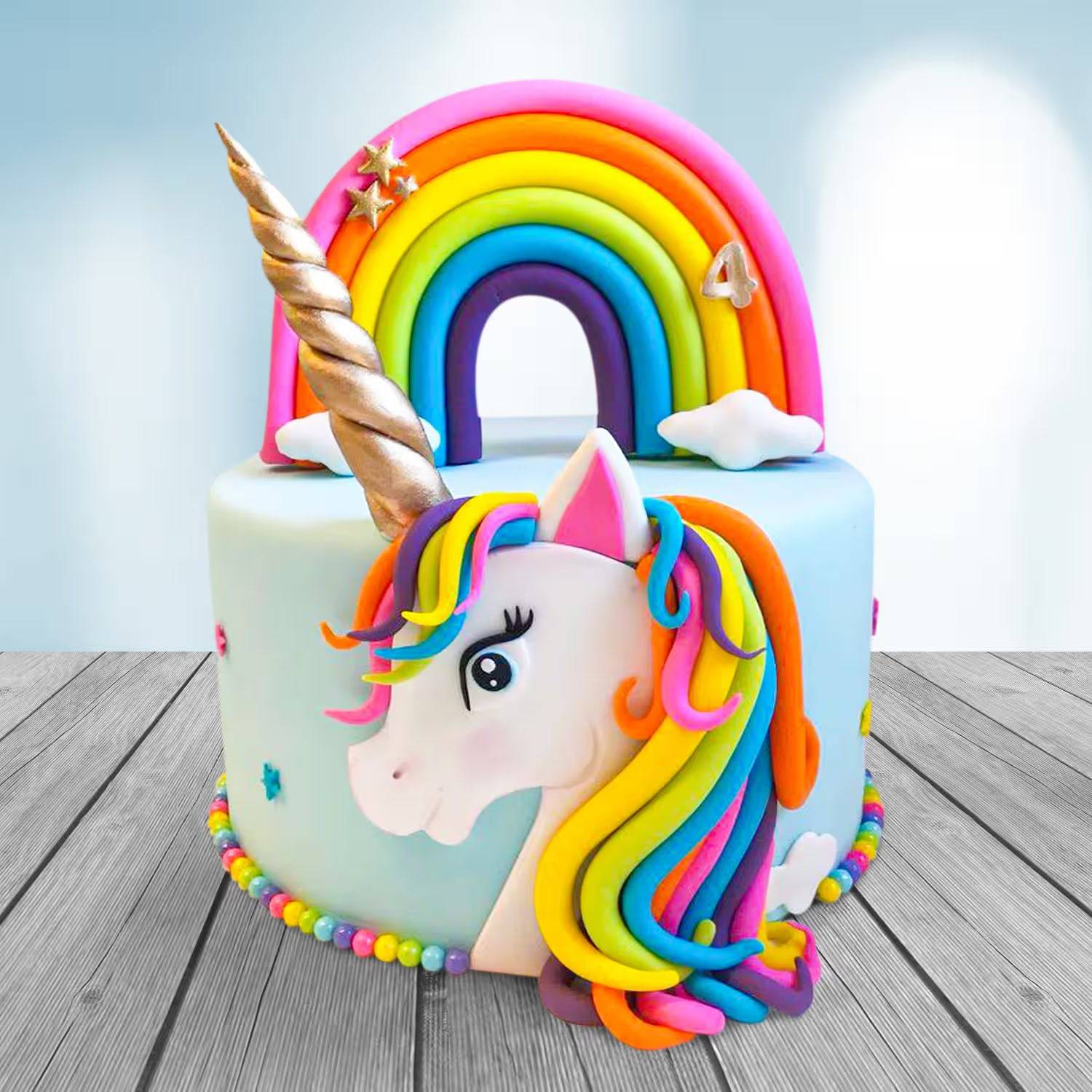 Fairy Tale Unicorn Cake - YuvaFlowers