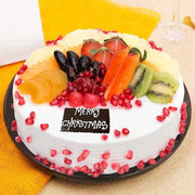 Fresh Mixed Fruit Christmas Cake - YuvaFlowers