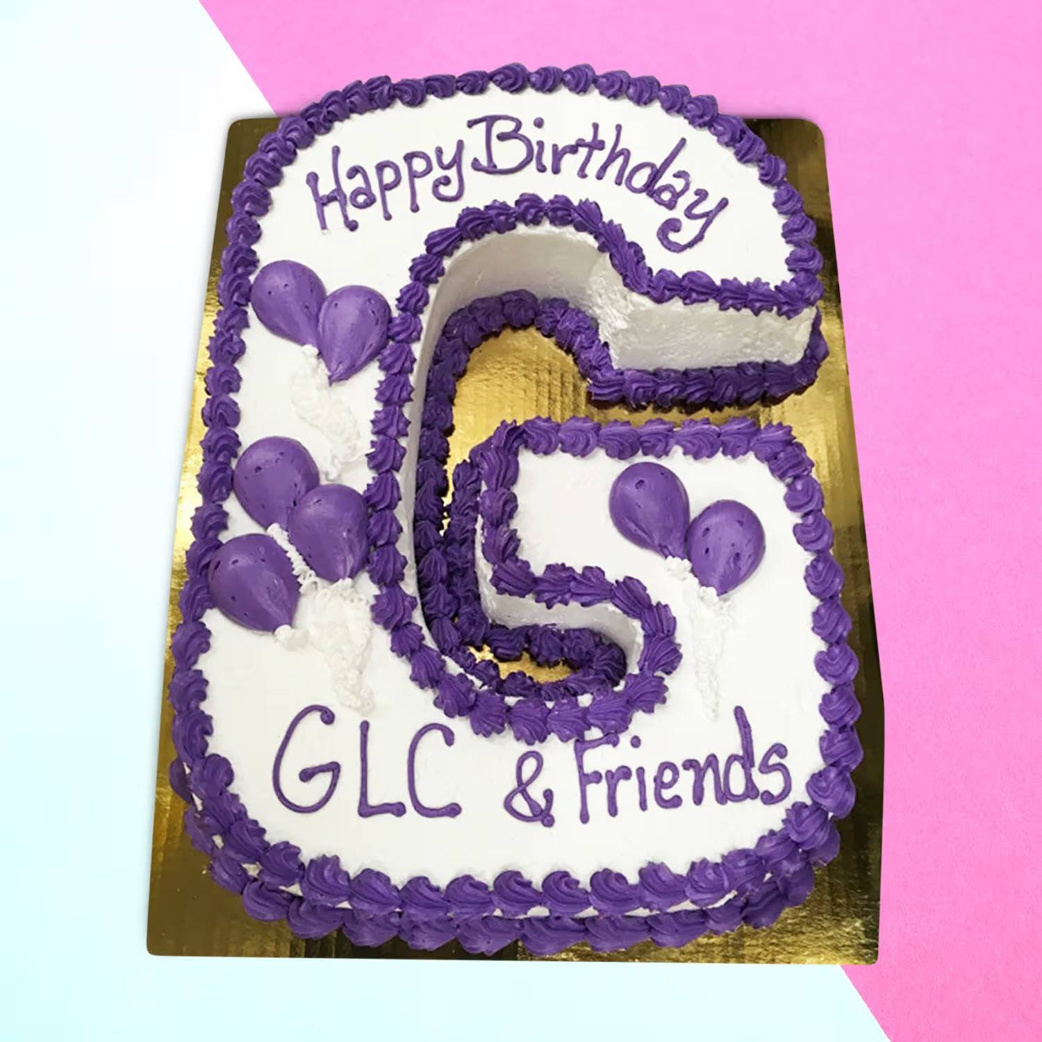 G Alphabet Cake - YuvaFlowers