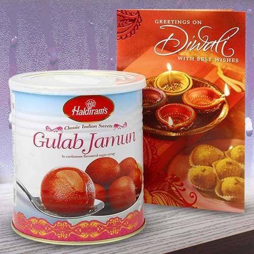GULAB JAMUN & DIWALI HAMPER - YuvaFlowers