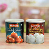 Haldiram Gulabjamun & Rasgulla Combo - YuvaFlowers