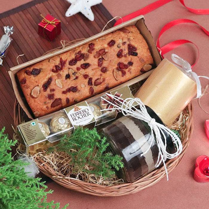 Hamper Of Christmas Deliciousness - YuvaFlowers
