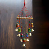 Handcrafted Decorative Wall/Door/Window Hanging Bells Chimes Showpieces - YuvaFlowers