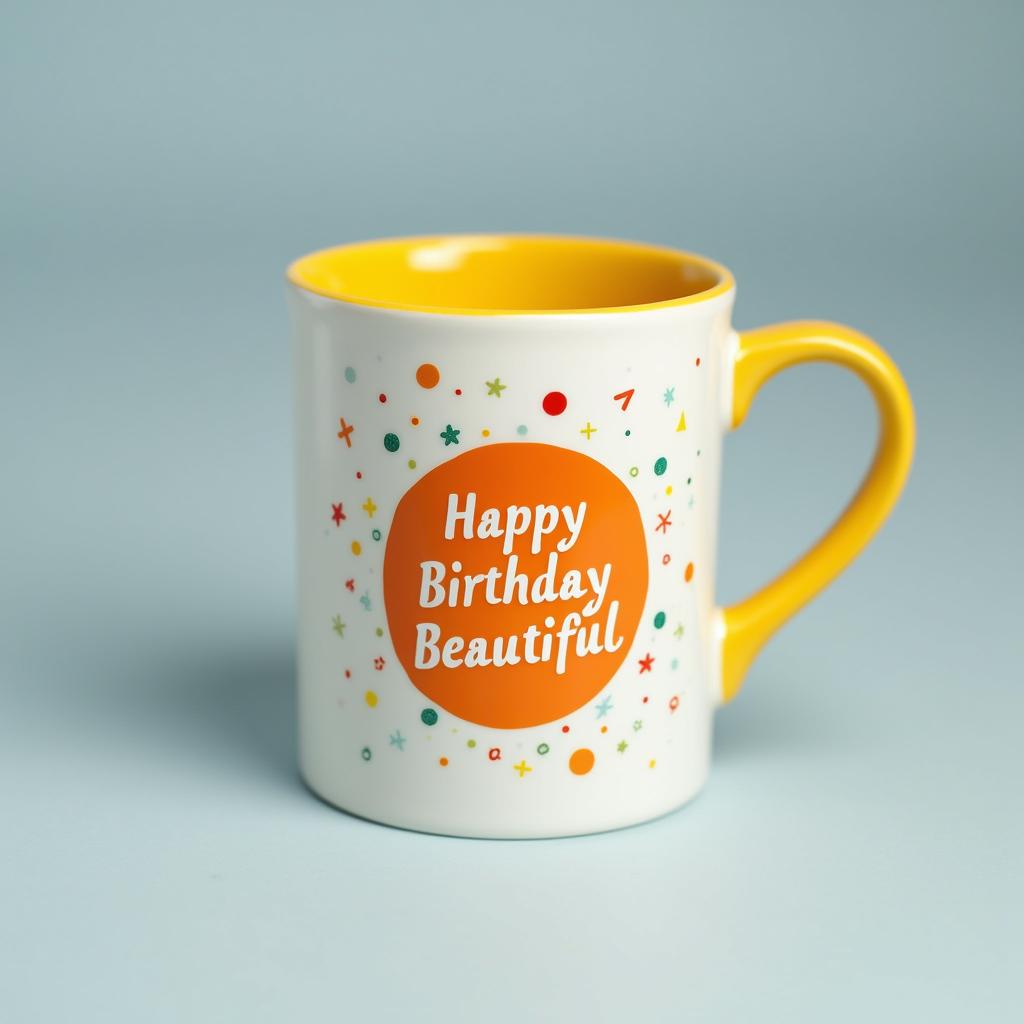 Happy Birthday Beautiful Mug