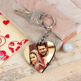 Heart Photo Keyring - YuvaFlowers