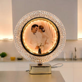 Led Crystal Light Photo Frame Lamp - YuvaFlowers