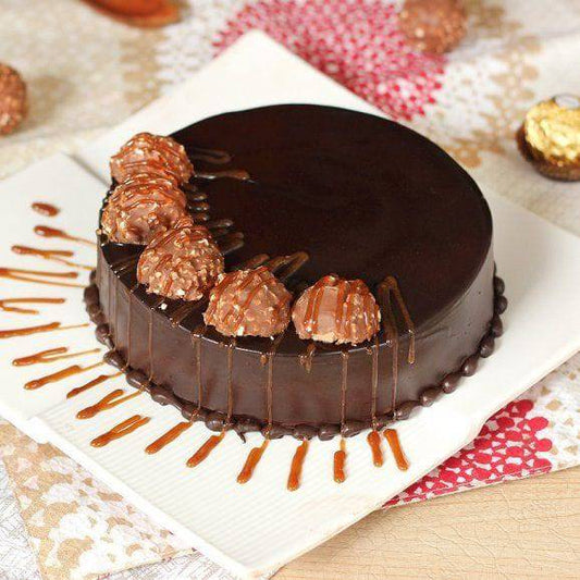 Lip Smacking Ferrero Rocher Cake - YuvaFlowers