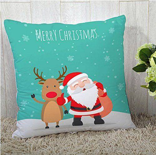 Merry Christmas Cushion V3 - YuvaFlowers