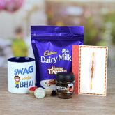 Mixed Rakhi Hamper for Brother - YuvaFlowers