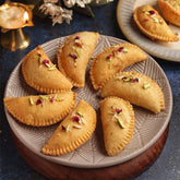 Mouth Watering Kesar Gujiya - YuvaFlowers