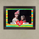 Photo Frame For Couple - YuvaFlowers