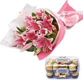 Pink Rainbow - YuvaFlowers