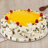 Pista Cream Cake Online - YuvaFlowers