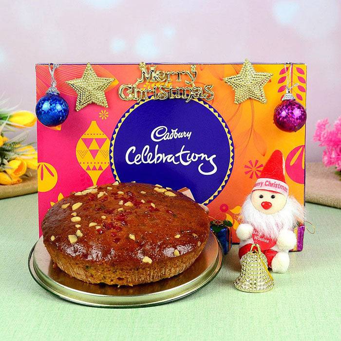 Plum Cake N Celebration - YuvaFlowers