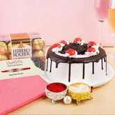 Rakhi Delicious Best Hamper For Brother - YuvaFlowers