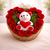 Roses N Soft Toy - Bouquet