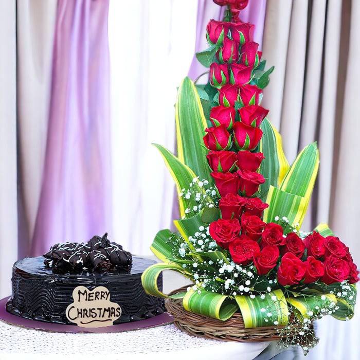 Rosey Appealing Choco - YuvaFlowers