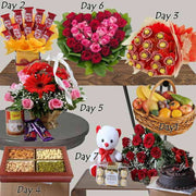 Seven Days Surprise Combo Online - YuvaFlowers