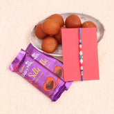 Silky Jamun Rakhi Surprise - YuvaFlowers