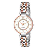 Silver Dial Metal Chain Analog Watch for Women - YuvaFlowers