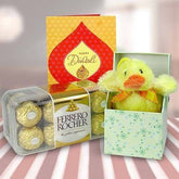 SURPRISE TOY BOX & CHOCOLATES - YuvaFlowers