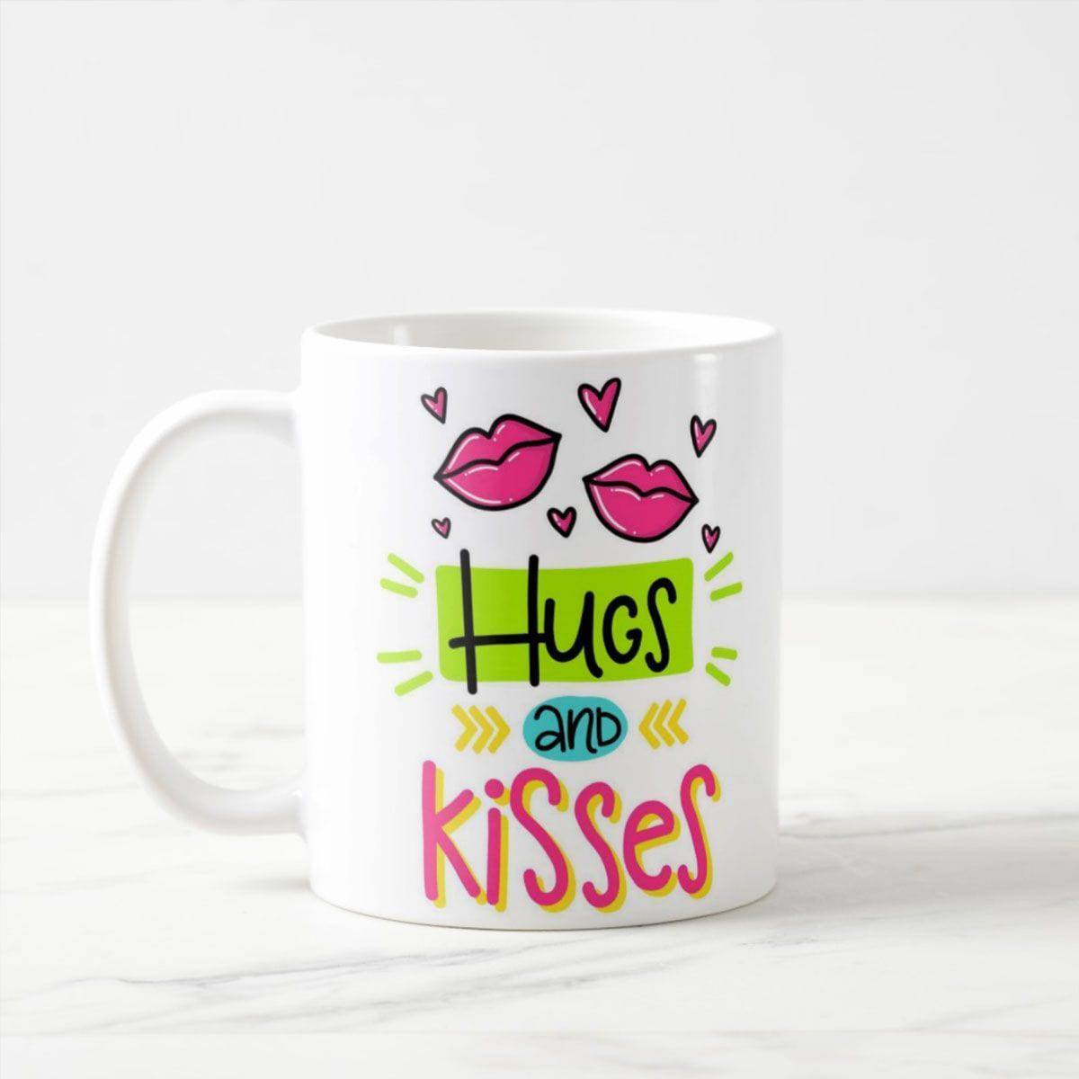 Sweet Kisses Ceramic Mug - YuvaFlowers