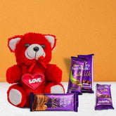 Teddy Bear & Choco - YuvaFlowers