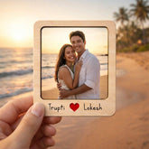 TimelessWood Polaroid Photo Magnet