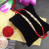 Unique Beaded Designer Rakhis - YuvaFlowers