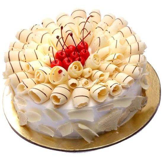 White Forest Special Cake 1 KG - YuvaFlowers