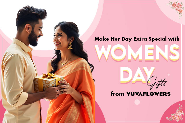Make Her Day Extra Special with Women’s Day Gifts from YuvaFlowers