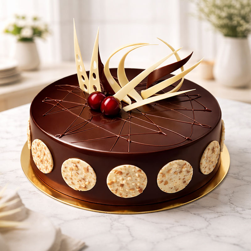 1 kg Dark Chocolate Cake