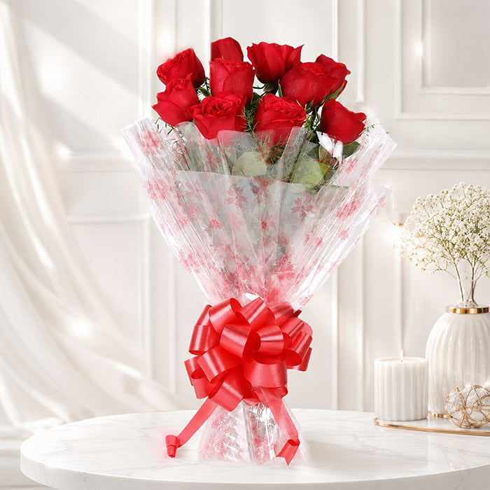 Buy or Order Small Roses Bunch Online - YuvaFlowers