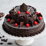 2 Tier Chocolate Truffle Cake