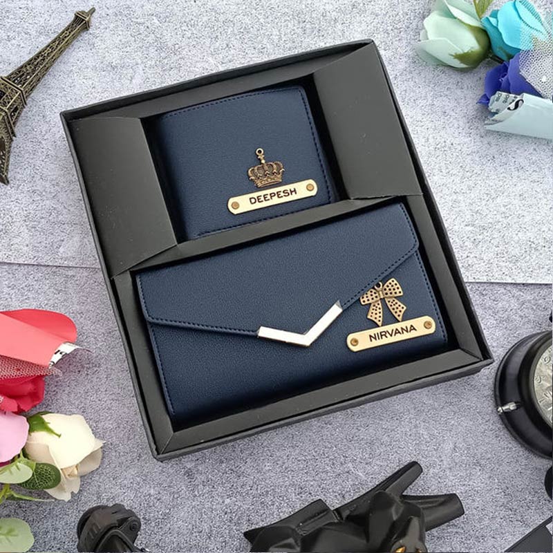 Wallet and Clutch Combo for Couple
