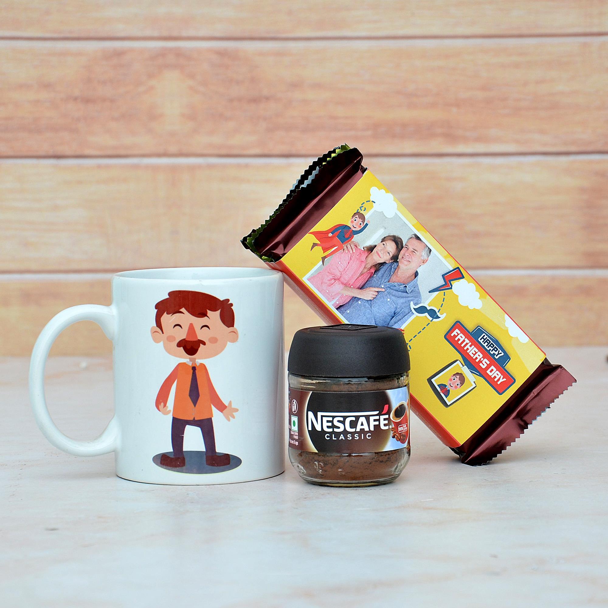Fathers Day Chocolates & Mug Coffee