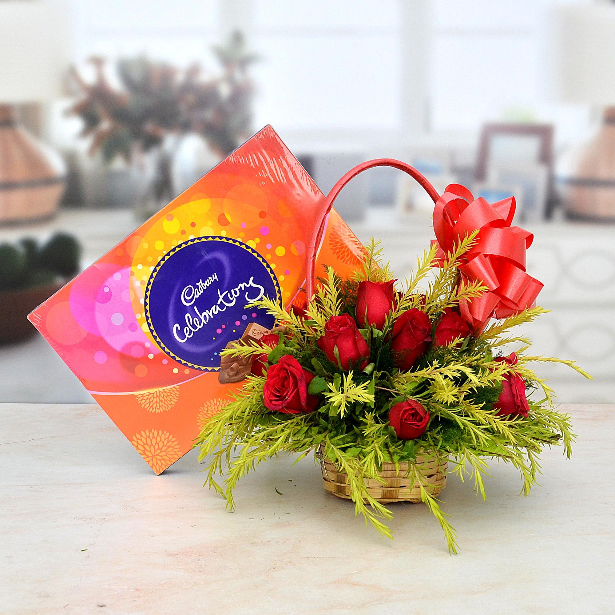 Roses Basket & Celebrations 