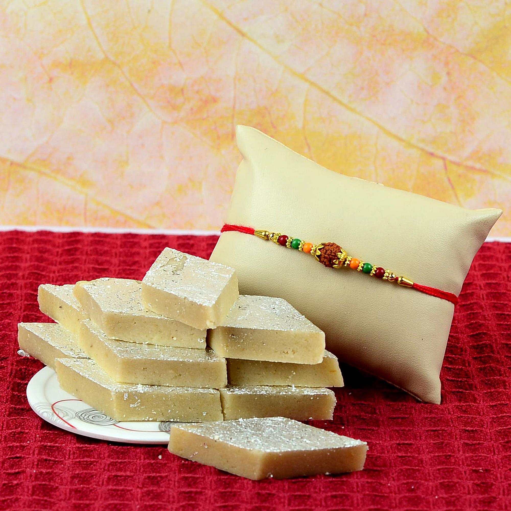 Kaju Barfi 250g & Rakhi Hamper