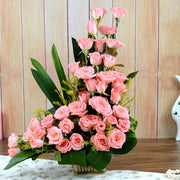 Pink Blossom Basket
