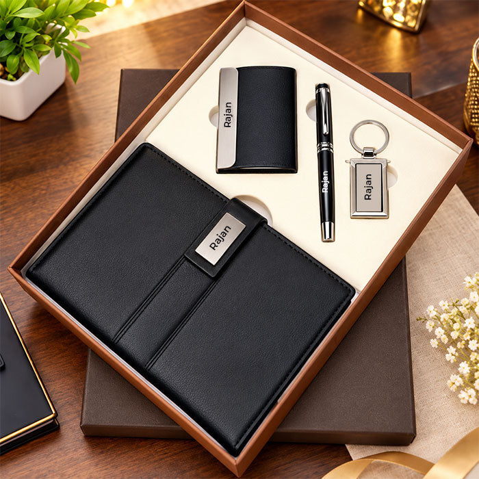 Personalized Business Gift Set – 4 Pieces