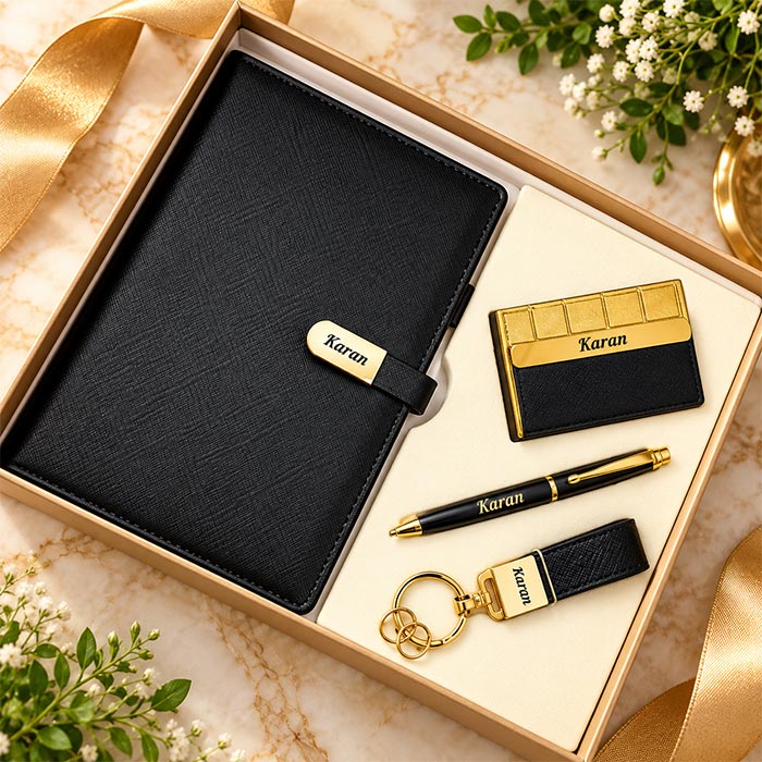 Personalized Business Gift Set – 4 Pieces