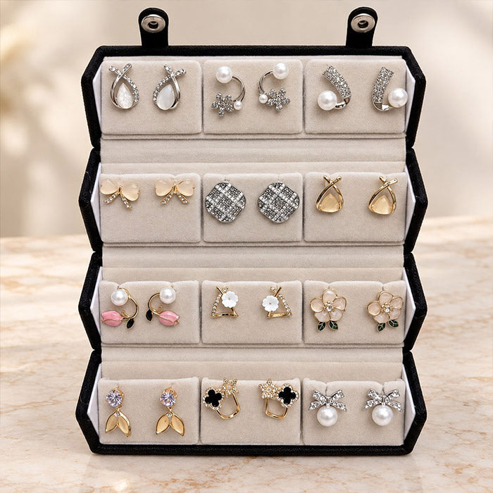 12-Pair Designer Earrings Set