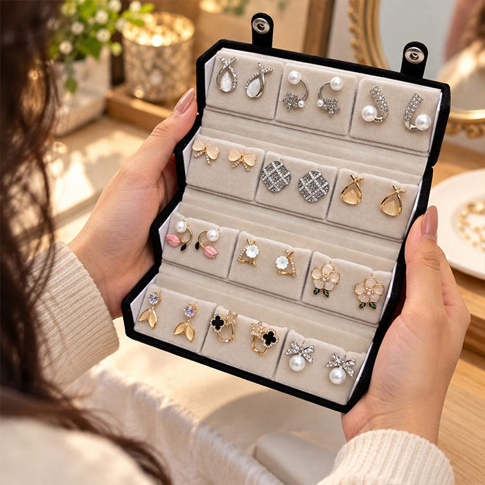 12-Pair Designer Earrings Set