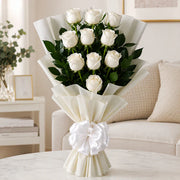 White Roses Bouquet