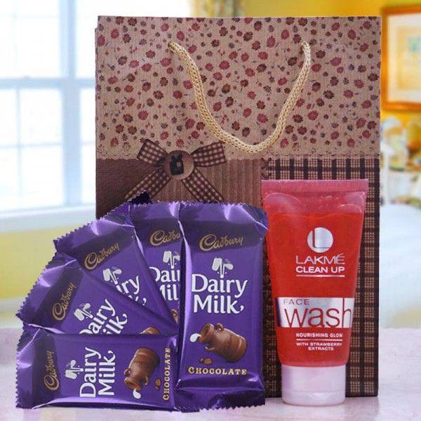 A Bag of Pampering - YuvaFlowers